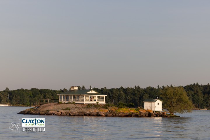 a small boat in a body of water