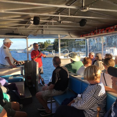 a group of people in a room