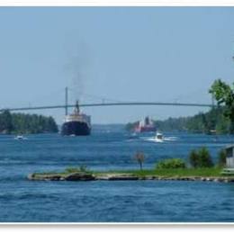 a small boat in a body of water