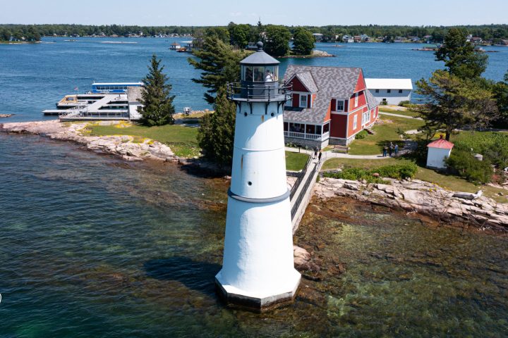 Rock Island Lighthouse State Park, Rock Island, 1000 Islands, St. Lawrence Seaway. Photo by Gregg Ordon GTOPHOTO.com
