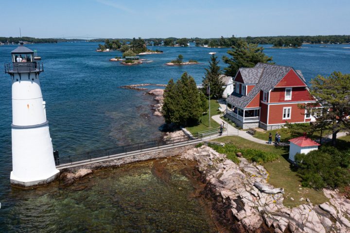 Rock Island Lighthouse State Park, Rock Island, 1000 Islands, St. Lawrence Seaway. Photo by Gregg Ordon GTOPHOTO.com