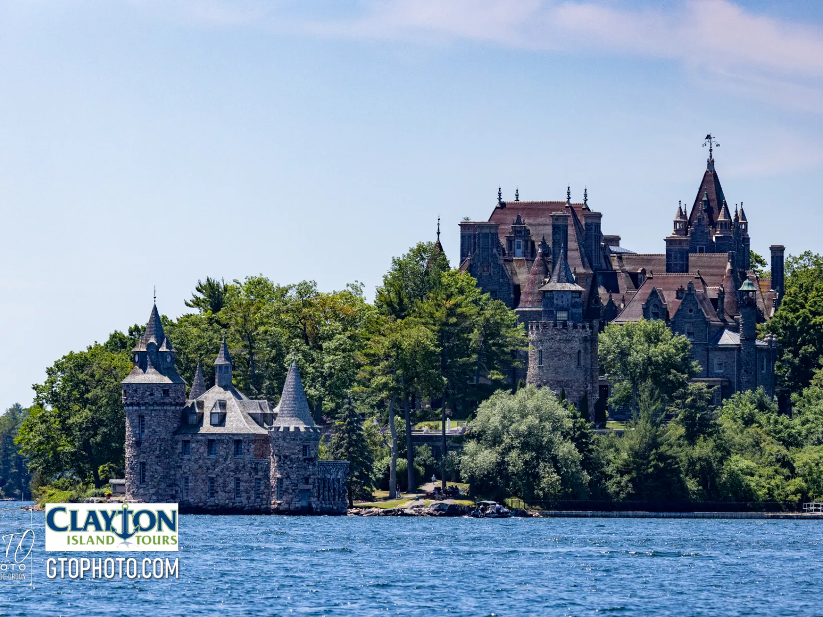 Boldt Castle on Heart Island, 1000 Islands Region NY Photo by Gregg Ordon GTOPHOTO